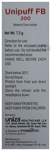 Unipuff FB 200 Inhaler