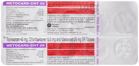 Metocard-CHT 25 Tablet ER
