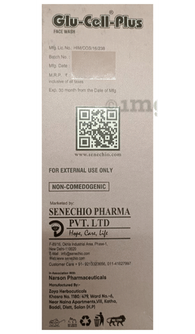 Glu-Cell-Plus Face Wash image Glu-Cell-Plus Face Wash image