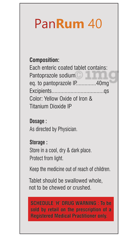 Panrum 40 Tablet image