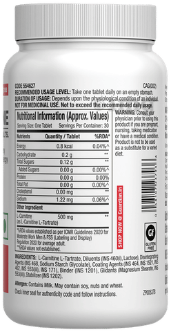 gnc l carnitine pro performance GNC Pro Performance L-Carnitine 500mg for Muscle Recovery | Tablet: Buy  bottle of 30.0 tablets at best price in India