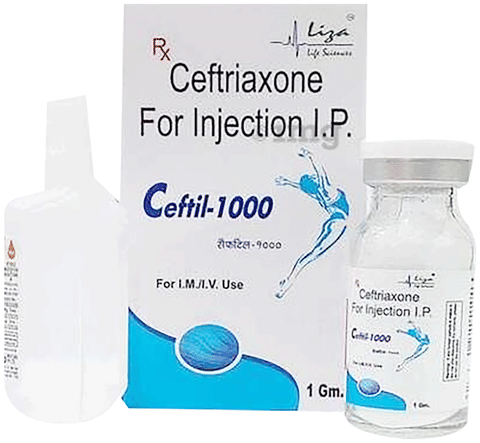 Ceftil 1000 Injection image