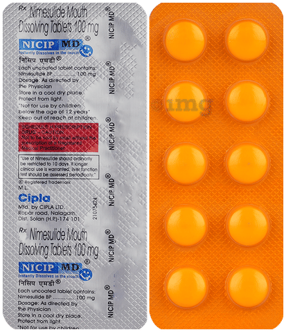 Nicip MD Tablet image