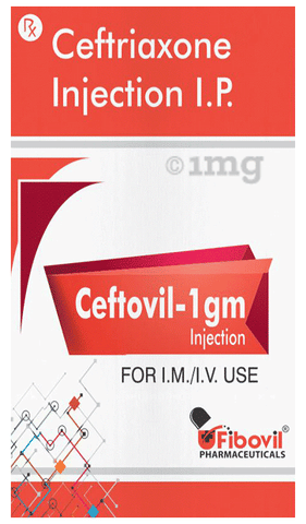 Ceftovil 1gm Injection image