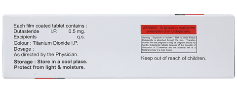 Dutaprost 0.5mg Tablet image Dutaprost 0.5mg Tablet image