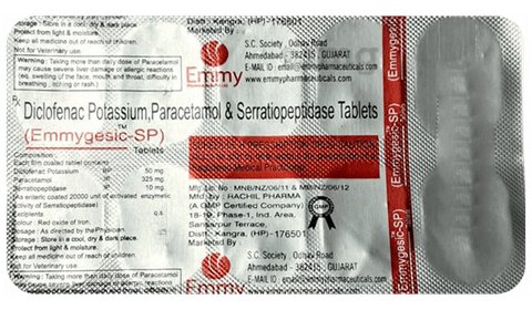Emmygesic-SP Tablet image