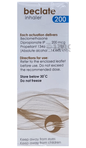 Beclate 200 Inhaler image Beclate 200 Inhaler image