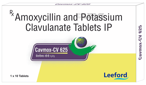 Cavmox-CV 625 Tablet image Cavmox-CV 625 Tablet image