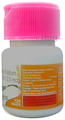Thyrorise 12.5mcg Tablet