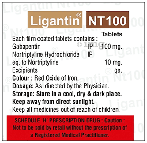 Ligantin NT 100 Tablet image