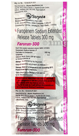 Farorun 300 Tablet ER image