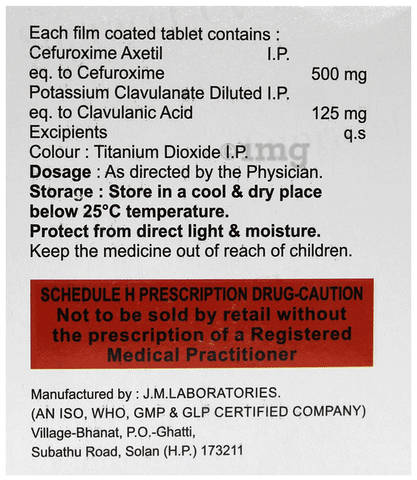 Supracef-CV Tablet image