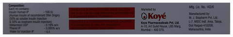 Equisulin M 50 Injection