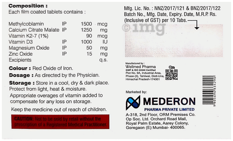 Nuronosis-K2 Tablet image Nuronosis-K2 Tablet image