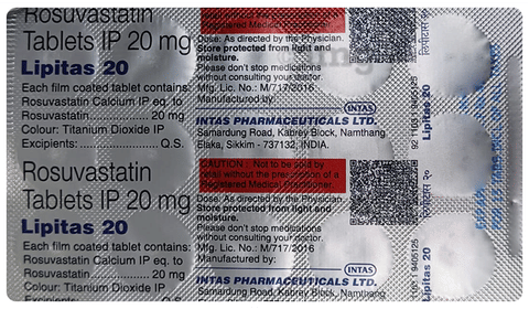 LipiTAS 20 Tablet image LipiTAS 20 Tablet image
