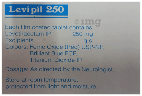 Levipil 250 Tablet image Levipil 250 Tablet image