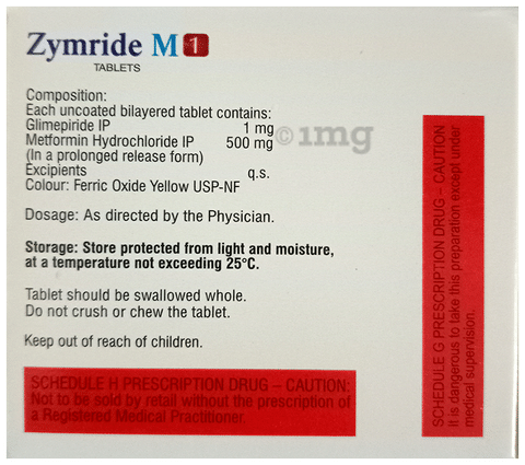 Zymride M 1 Tablet PR
