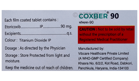 Coxber 90 Tablet image
