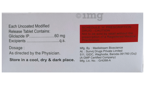 Glykrez-OD 60 Tablet image Glykrez-OD 60 Tablet image