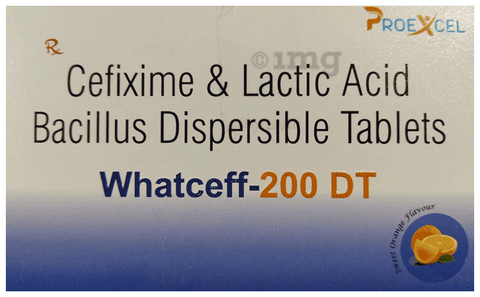 Whatceff 200 DT Tablet image