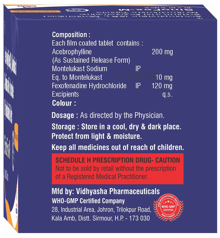 Sinofex-M Tablet SR image Sinofex-M Tablet SR image