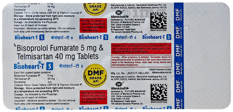 Bisoheart-T 5mg/40mg Tablet image