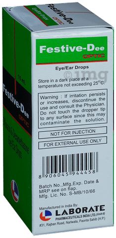 Festive-Dee Optic Eye/Ear Drops