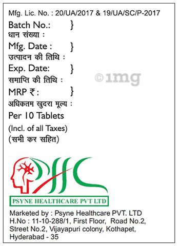 Psypram 10 Tablet image Psypram 10 Tablet image