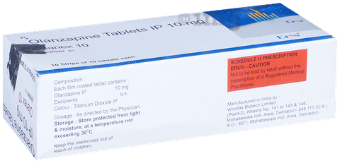 Olanex 10 Tablet image
