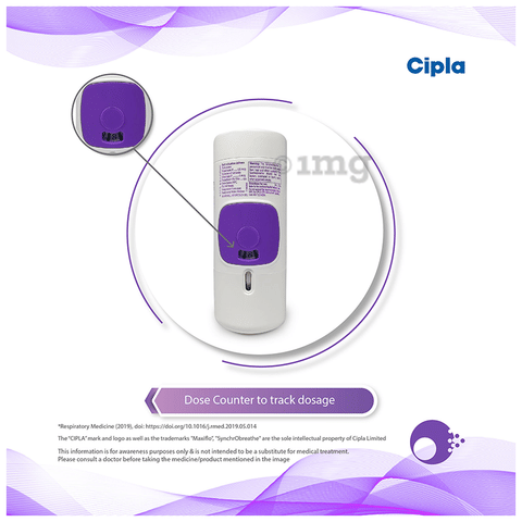 Maxiflo 125 Synchrobreathe Inhaler image Maxiflo 125 Synchrobreathe Inhaler image