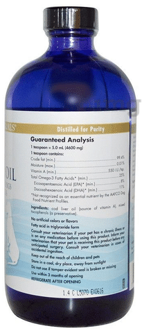 Nordic Naturals Pet Cod Liver Oil Buy bottle of 473.0 ml Liquid