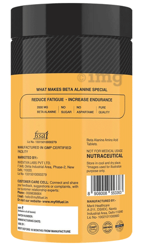 PrimaForce Beta-Alanine - enhances muscle mass, reduces fatigue