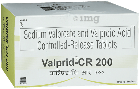 Valprid CR 200 Tablet image Valprid CR 200 Tablet image