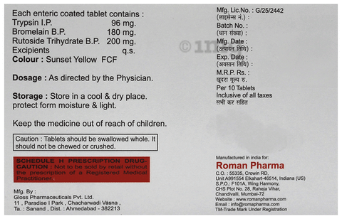 Romazyme Tablet