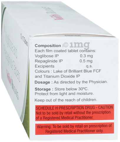 Volibo R 0.5mg/0.3mg Tablet