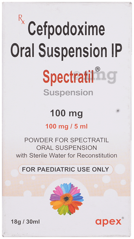 Spectratil 100mg/5ml Syrup image Spectratil 100mg/5ml Syrup image