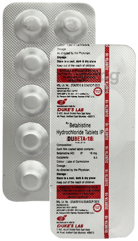 Dubeta 16 Tablet image