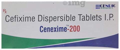 Cenexime 200 Tablet DT