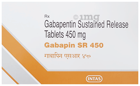 Gabapin SR 450 Tablet image
