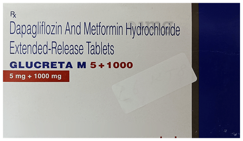 Glucreta M 5+1000 Tablet ER
