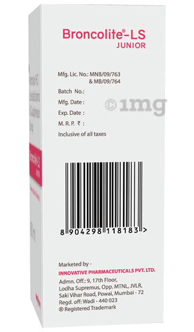 Broncolite-LS Junior Syrup image