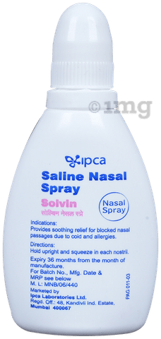 Solvin nasal online spray for babies