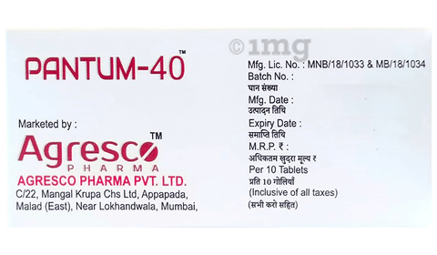 Pantum 40mg Tablet image