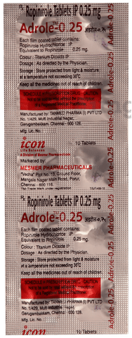 Adrole 0.25mg Tablet image