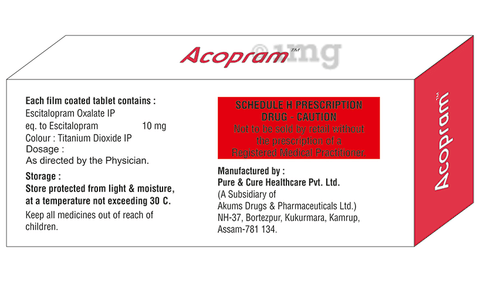 Acopram Tablet image Acopram Tablet image