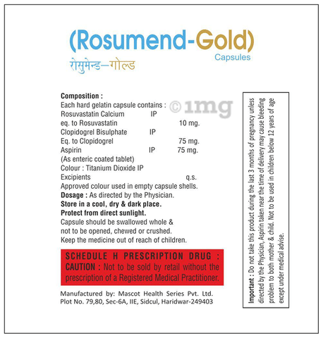 Rosumend-Gold Capsule image