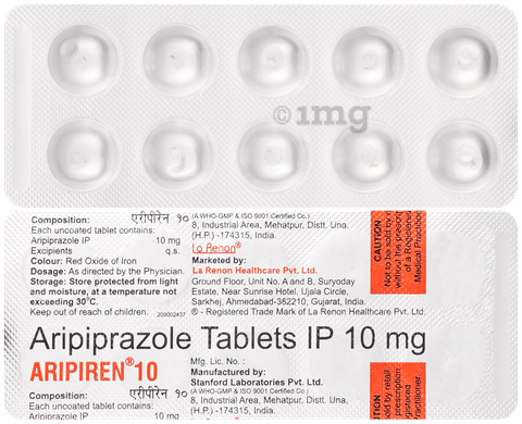 Aripiren 10mg Tablet
