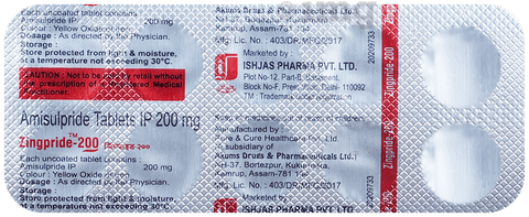 Zingpride 200mg Tablet image