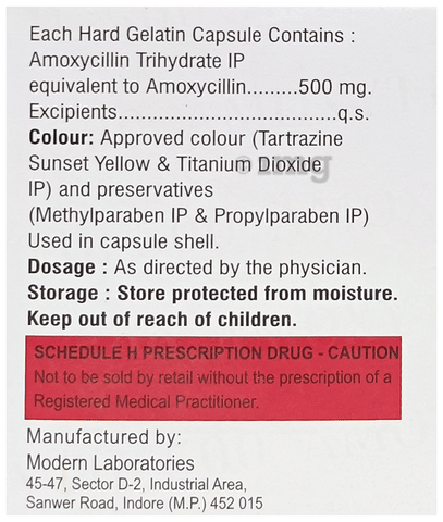 Amoxytil 500 Capsule image Amoxytil 500 Capsule image