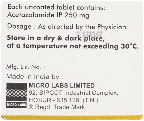 Acetamide 250mg Tablet image